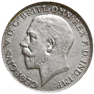British 1924 Florin