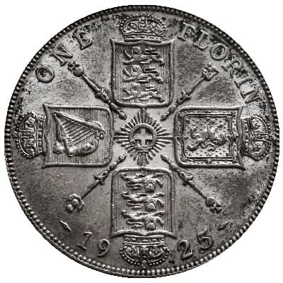 British 1925 Florin Value
