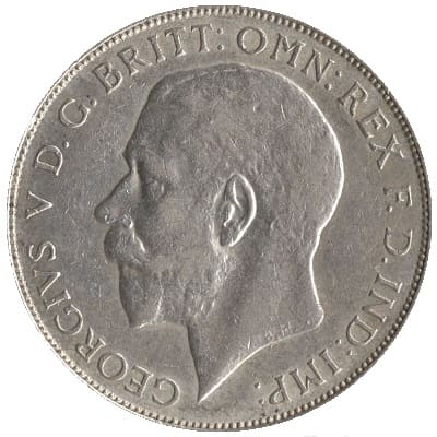 British 1926 Florin