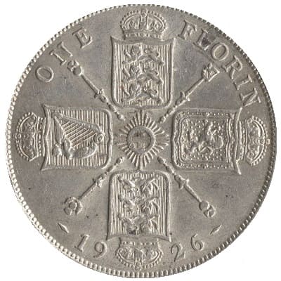 British 1926 Florin Value