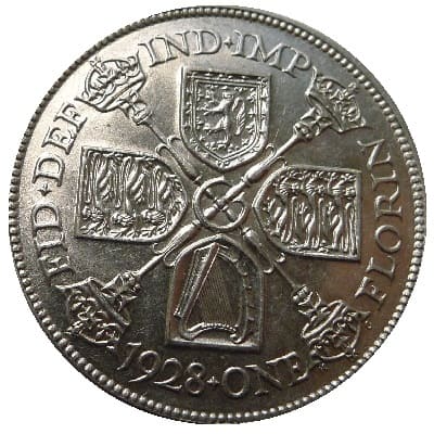 British 1928 Florin Value