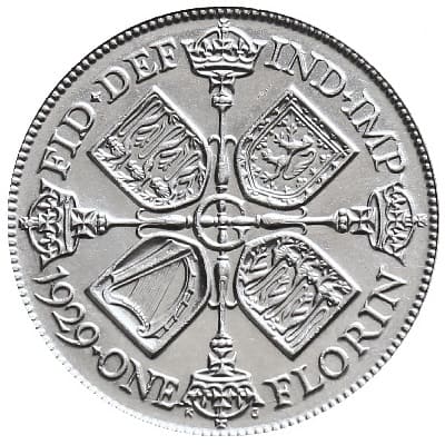 British 1929 Florin Value