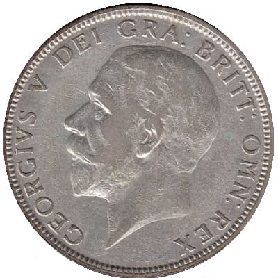 British 1933 Florin