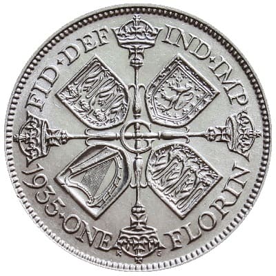 British 1935 Florin Value
