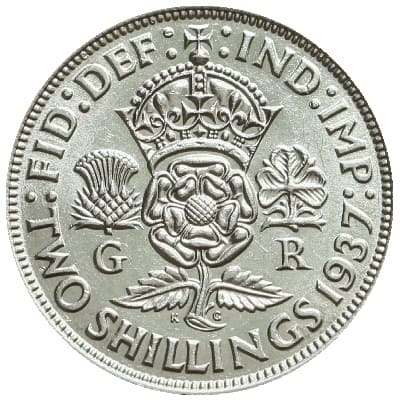 British 1937 Florin Value