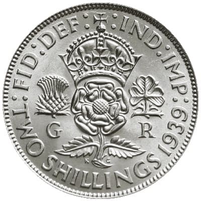 British 1939 Florin Value