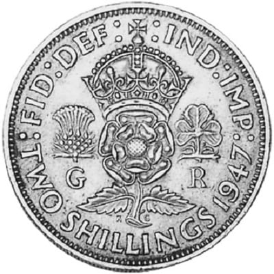 British 1947 Florin Value