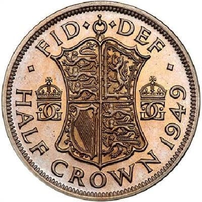 British 1949 Florin Value