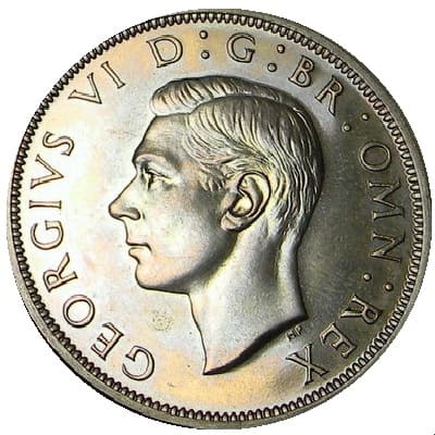 British 1950 Florin Value