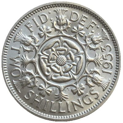 British 1953 Florin Value