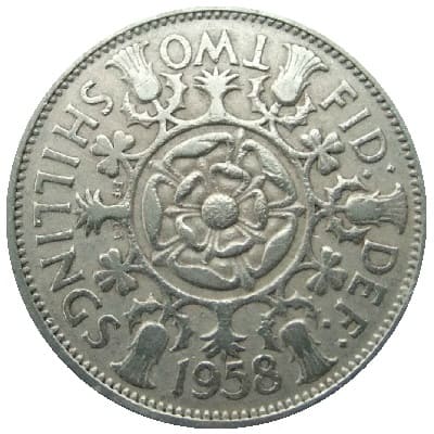 British 1958 Florin Value