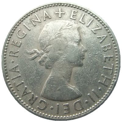 British 1959 Florin