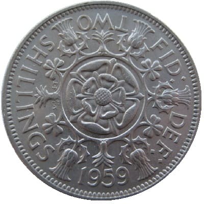 British 1959 Florin Value