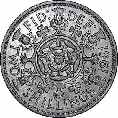 British 1961 Florin Value