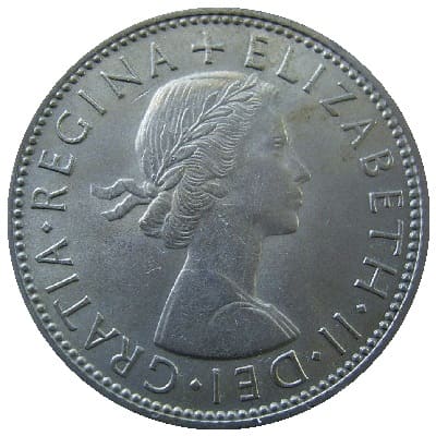 British 1963 Florin