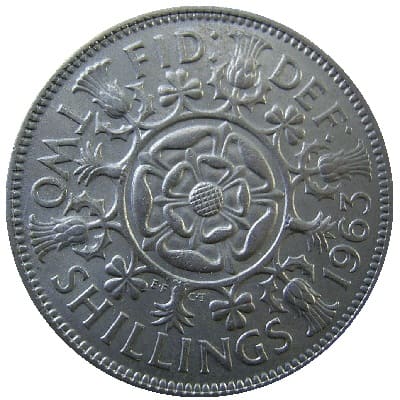 British 1963 Florin Value