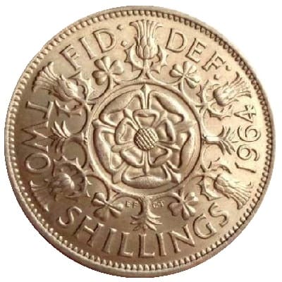 British 1964 Florin Value