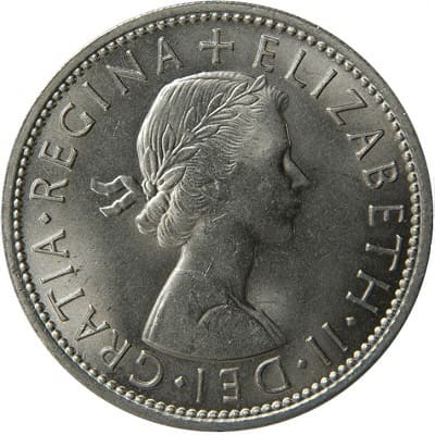 British 1965 Florin