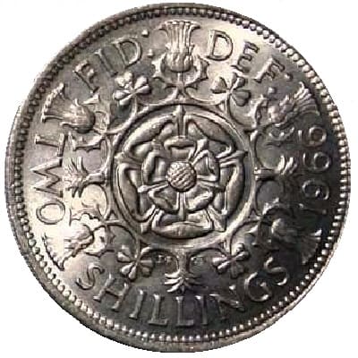 British 1966 Florin Value