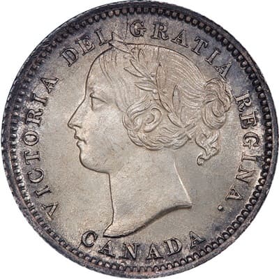 Canadian Canadian 1901 10 Cent Value