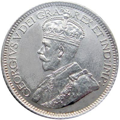 Canadian Canadian 1912 10 Cent Value