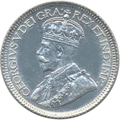 Canadian Canadian 1914 10 Cent Value