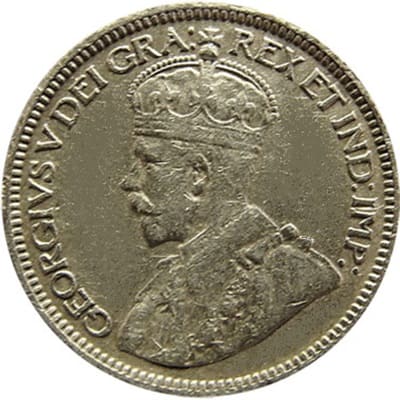 Canadian Canadian 1917 10 Cent Value