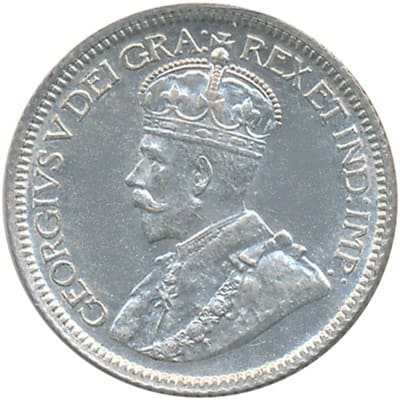Canadian Canadian 1932 10 Cent Value