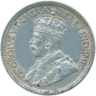 Canadian Canadian 1933 10 Cent Value