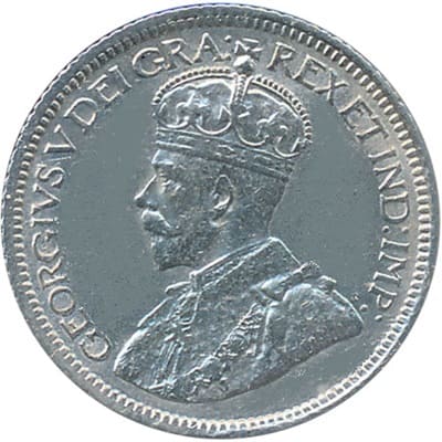 Canadian Canadian 1934 10 Cent Value