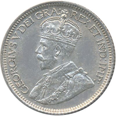 Canadian Canadian 1935 10 Cent Value