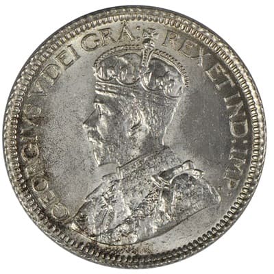 Canadian Canadian 1936 10 Cent Value