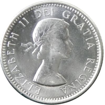 Canadian Canadian 1962 10 Cent Value