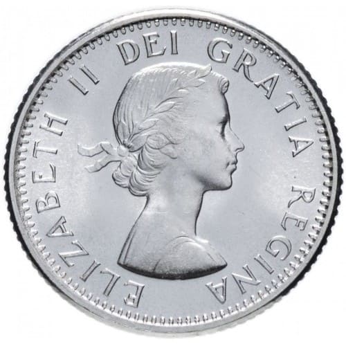 Canadian Canadian 1963 10 Cent Value