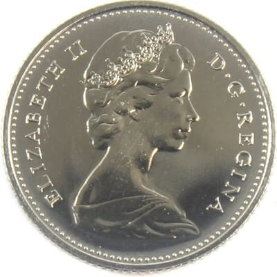 Canadian Canadian 1970 10 Cent Value