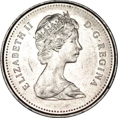 Canadian Canadian 1981 10 Cent Value