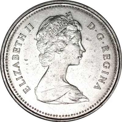 Canadian Canadian 1983 10 Cent Value