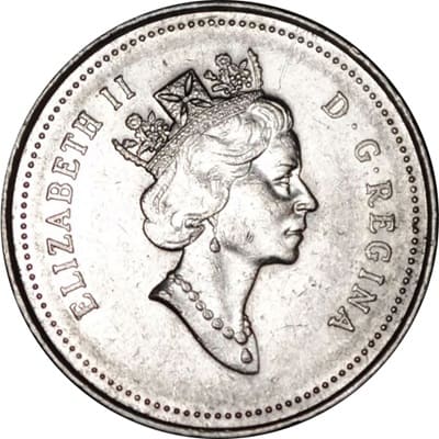 Canadian Canadian 1991 10 Cent Value