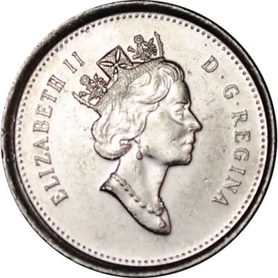 Canadian Canadian 1998 10 Cent Value