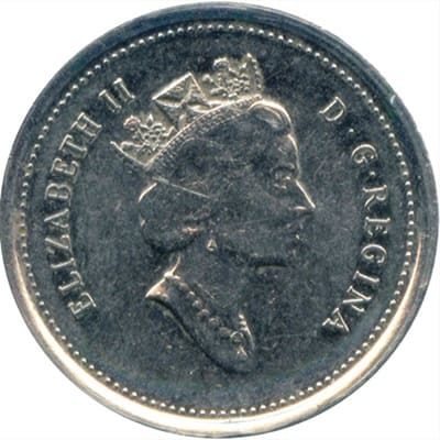Canadian Canadian 1999 10 Cent Value
