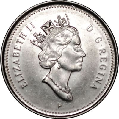 Canadian Canadian 2001 10 Cent Value