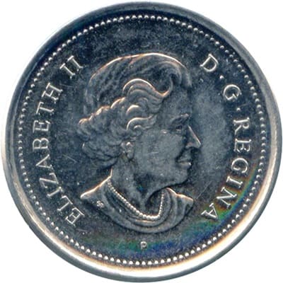 Canadian Canadian 2003 10 Cent Value