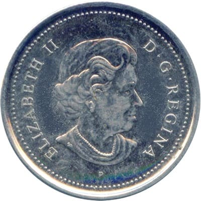 Canadian Canadian 2005 10 Cent Value