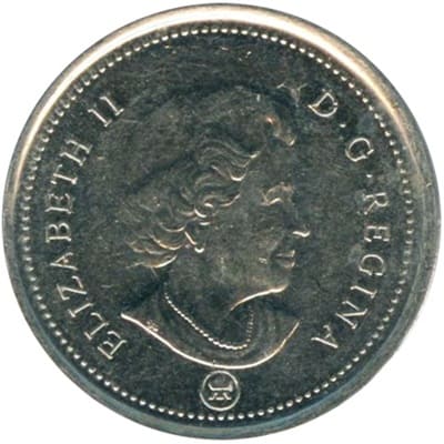 Canadian Canadian 2007 10 Cent Value
