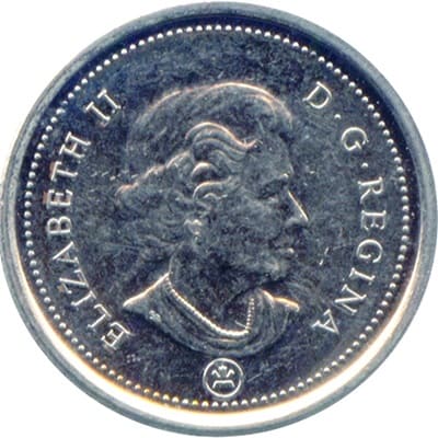 Canadian Canadian 2008 10 Cent Value