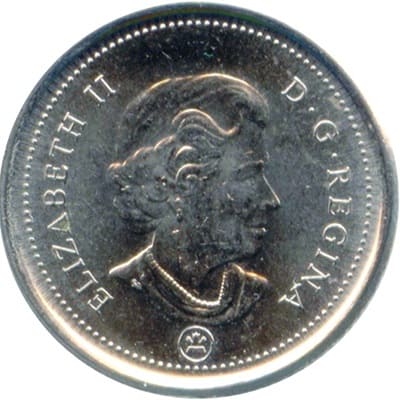 Canadian Canadian 2010 10 Cent Value