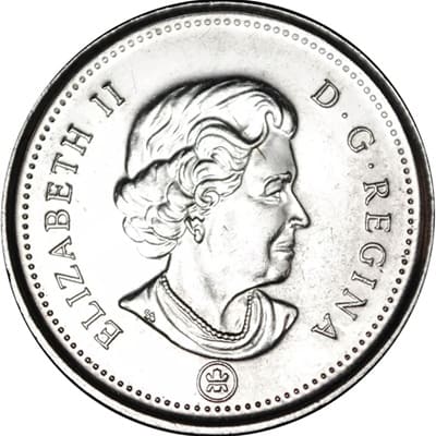 Canadian Canadian 2012 10 Cent Value