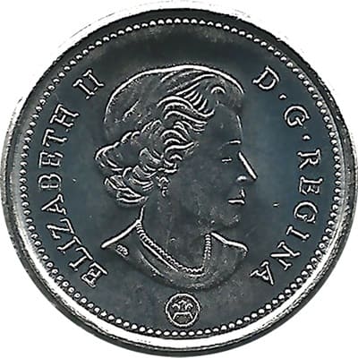 Canadian Canadian 2014 10 Cent Value