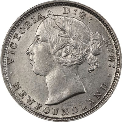 Canadian 1882 20 Cent Value