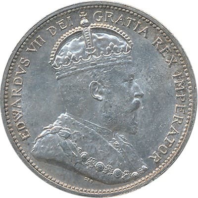 Canadian Canadian 1902 25 Cent Value